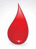 abstract  blood drop 