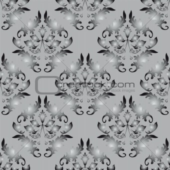 Seamless background gray and black