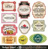 Vintage Labels Collection - Set 10