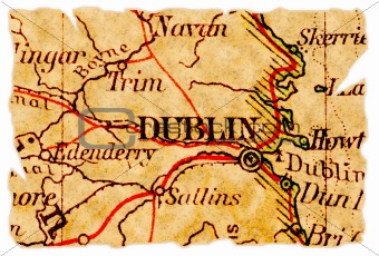 Dublin old map