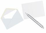 Paper, envelopes and a pen