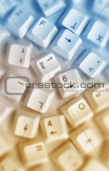 Close up of Computer keys