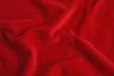 Red velvet fabric