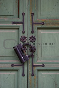 Korean palace door