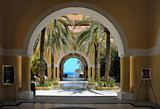 View through the arches in Cabo San Lucas, Mexico