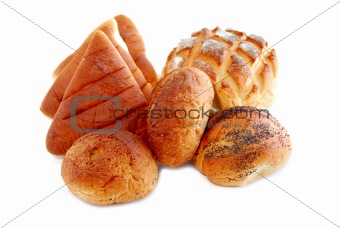 Bread on white