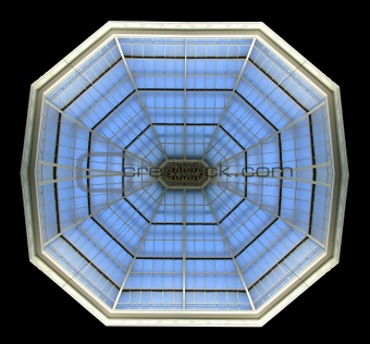 Octagonal ceiling