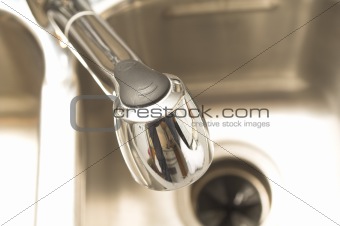 faucet close up