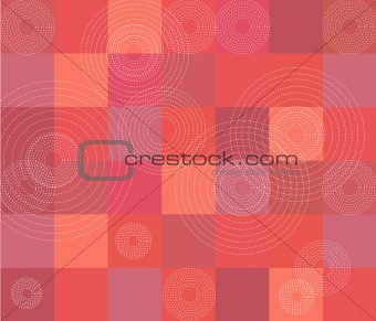 red quilt pattern