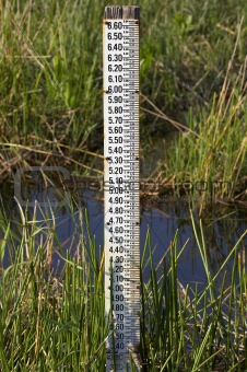 Water level measurement gauge
