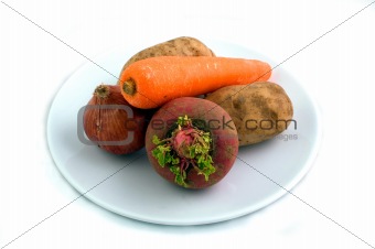 Plate of Vegetables