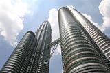 Petronas Twin Towers daylight