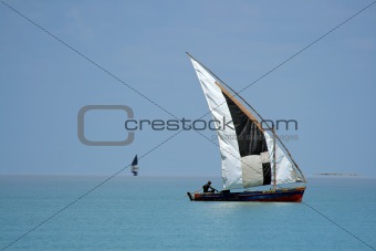 Mozambican dhow 