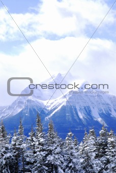 Snowy mountain