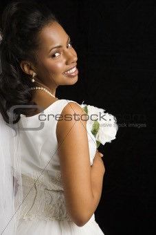 Bridal portrait.