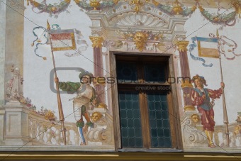 Wall Fresco with Window
