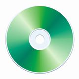 Green CD, vector