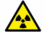 Nuclear Radiation warning Sign
