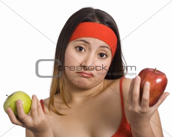 apples and lady