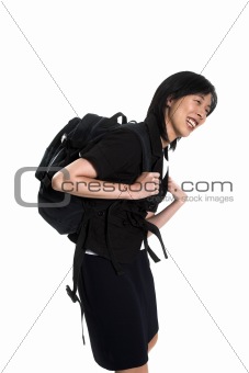 carrying back-pack