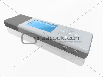 mp3 player rendering