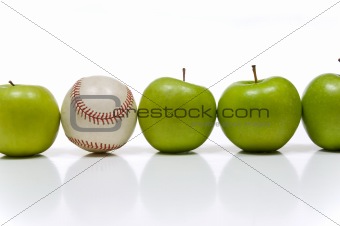 Apple and a Baseball