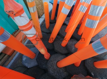 Abstract View of Hazard Cones