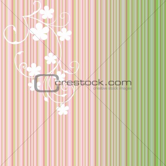 Striped background with gradients