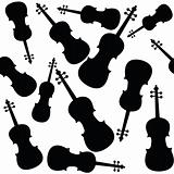 Violins pattern