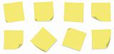 Plain Yellow Sticky Notes