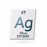 Chemical element Silver