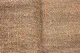 Ecological material: sackcloth. Ideally as background