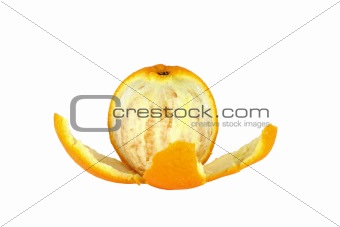 Peeled orange
