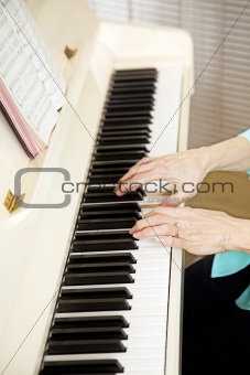 Pianist Plays Church Hymns