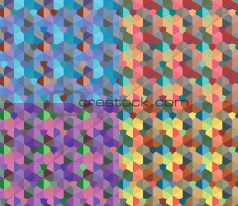 A retro, repeating vector pattern
