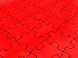 red puzzle background