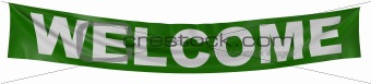 welcome banner