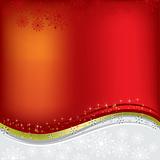 christmas greeting abstract red background