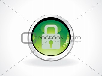 abstract lock icon