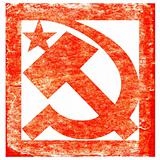 grunge soviet symbol