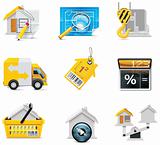 Vector real estate icons. Part 2