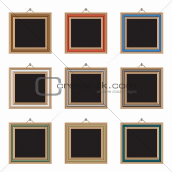 Picture frames set