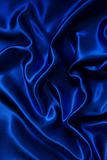 Smooth elegant blue silk 