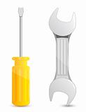 Vector screwdriver and wrench