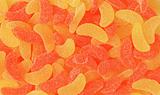 Lemon and Orange Candy Background