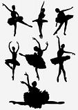 Ballet Dancers Silhouettes