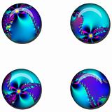 Abstract Web Button Set