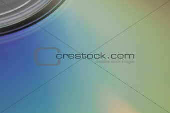 cd surface, with soft color tones