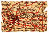 Glasgow old map