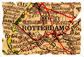 Rotterdam old map